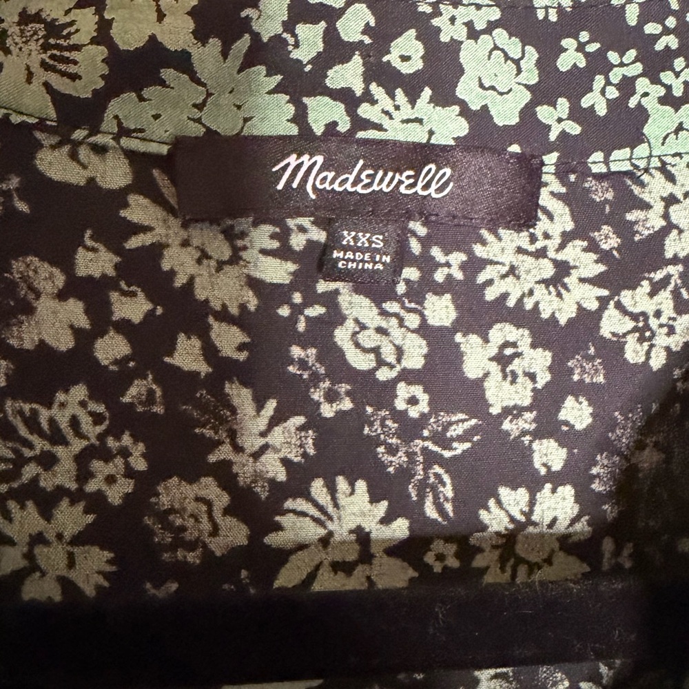 Madewell Button-Front‎ Tiered Midi Dress in Fleur Field - Picture 5 of 6